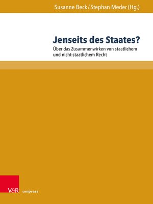 cover image of Jenseits des Staates?
